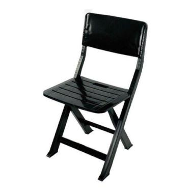 Imagem de Kit 04 Cadeiras Plastica Dobravel Jsn