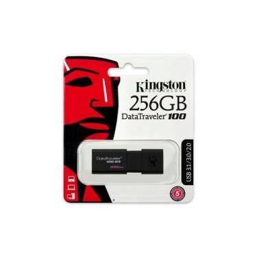 Imagem de Pen Drive 256GB Kingston DT100G3/256GB