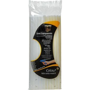 Imagem de Cola Quente Refil Fina 1KG SEMI-TRANSPARENTE 7,5X30CM - Rendicolla