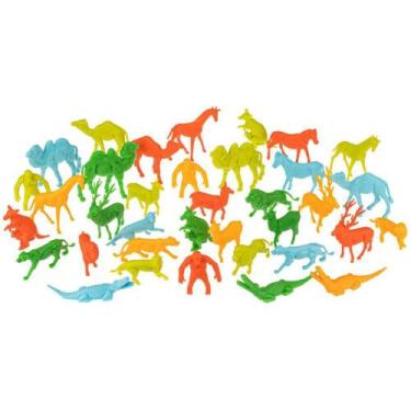 Imagem de Miniatura Colecionável Zoológico com 36 Peças - Gulliver