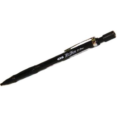 Imagem de Lapiseira 2.0MM CIS Tectrix com GRIP Preta - Caixa com 12 - Sertic