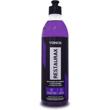 Imagem de Restaurax Restaurador de plástico interno e externo 500ml - VONIXX