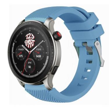 Imagem de Pulseira de Silicone Compativel com GTR4 GTR 4 A2166 / GTR3 A1971 / GT