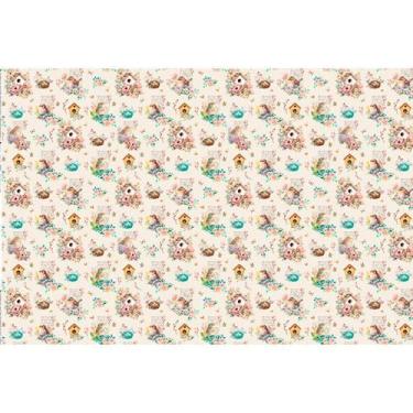 Imagem de Tecido Estampado Para Patchwork - Poesia Dos Pássaros : Pássaros (0,50