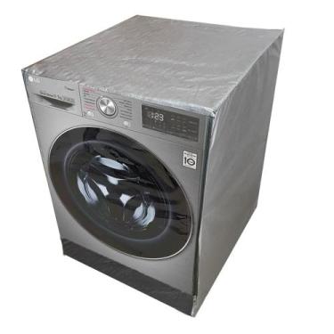 Imagem de Capa Maquina Lava e Seca LG VC2 13 kg Abertura Frontal Transparente co