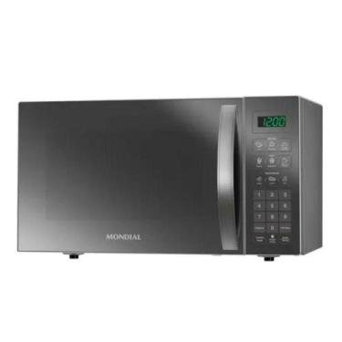 Imagem de Micro-ondas Mondial 34 Litros 1.400w Espelhado Prata 220V, Espelhado, 