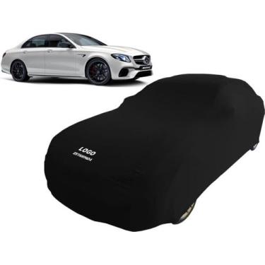 Imagem de Capa Para Cobrir Carro Mercedes E 300 Tecido Helanca - Mz, Preta