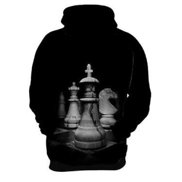 Imagem de Moletom Casaco Jogo Tabuleiro Xadrez Rei Torre Rainha HD 11 - Enjoy Sh