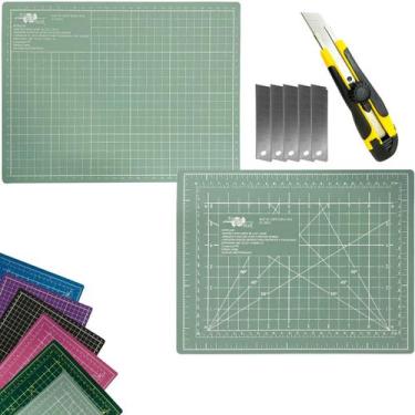 Imagem de Base de Corte A3 45x30cm Dupla Face AutoCura Multiuso Estilete Profiss