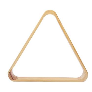 Imagem de Rack de Bola de Bilhar, Quadro de Losango Triangular de Madeira Suporte de Rack de Bolas de Sinuca Acessórios de Mesa de Bilhar (Tripé britânico)