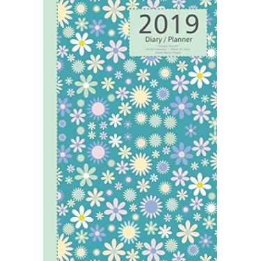 Imagem de 2019 Diary / Planner, Flower Power: 2019 Calendar, Week to View, Lined Notes P