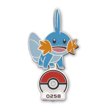 Imagem de Pokemon: Broche Mudkip, Azul, Metal, Verde, Pinos, 710E11607
