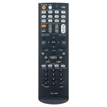 Imagem de Controle remoto de substituição RC-737M adequado para receptor AV Onkyo Home Theater TX-SR577 TX-SR507 HT-S6200 HT-S620 HT-R670 HTP-670 SKF-670 SKC-670 SKR-670 SKB-670 SKW-770 UP-A1 2934 4937