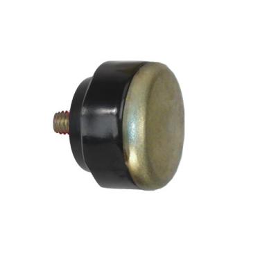 Imagem de NUPLA Ponta de martelo de mudança rápida rígida de nylon 15408, 10 cm de diâmetro, preta