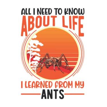 Imagem de Ant Notebook: Ants Ant Farm Anthill Fire / 6x9 Inches / 120 graph Sites