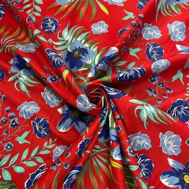 Imagem de Tecido Chitão Microfibra Estampado 30 Metros - Casa di Valle