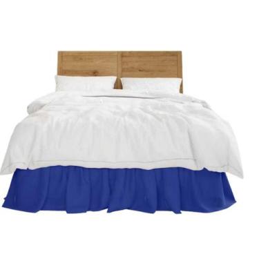 Imagem de Saia Cama Box Tamanho Universal Varias Cores Com Elástico Design Elega