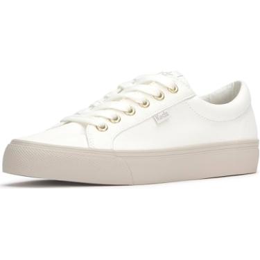 Imagem de Keds Tênis feminino Jump Kick Fashion, Lona Branca de Neve, 41