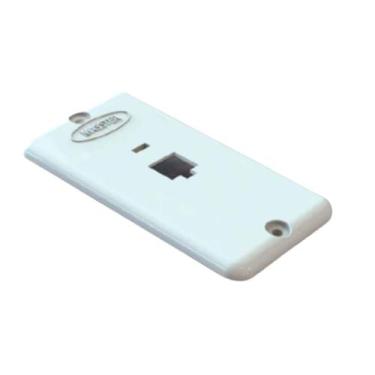 Imagem de Tampa Condulete 1 Modulo RJ PVC 1" Branco MASSTER - Masster Plast.