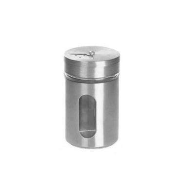 Imagem de Porta Condimento Vidro Inox 80 Ml 49C - Dolce Home