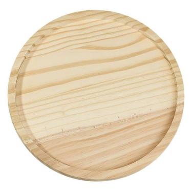 Imagem de Tábua para pizza 28cm com rebaixe de 25 cm - Edal