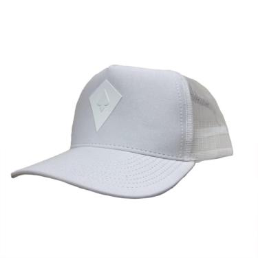 Imagem de Boné MCD Aba Curva Trucker Pipa SM25 Branco