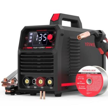Imagem de Soldador YESWELDER 135A 110V Flux Core MiG/lift TIG/Stick 3 em 1