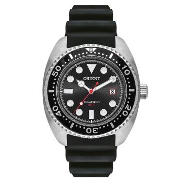 Imagem de Relógio ORIENT masculino analógico solar preto MBSP1038 P1PX