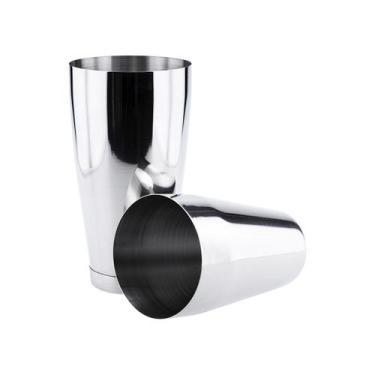 Imagem de Coqueteleira Boston 840ml E Mini Tin 540ml Aço Inox Weck