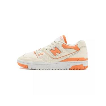 Imagem de New Balance Tênis feminino 550, Angorá/cobre/branco, 38