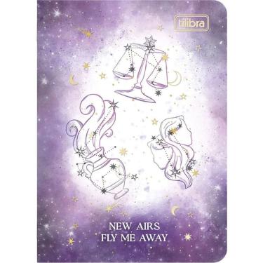 Imagem de Tilibra Caderneta Grampeada Magic Sortido — capa flexível metalizada, 32 folhas pautadas