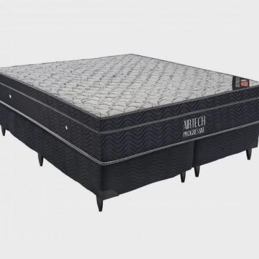 Imagem de Cama Box Super King Ortobom Airtech Progressive Super 193x203x29cm Ortobom