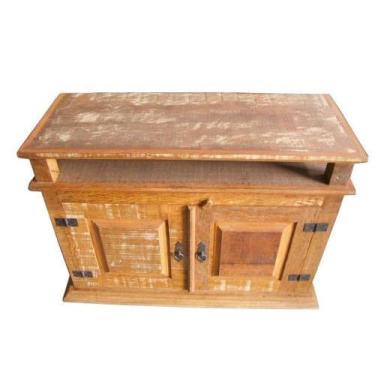 Imagem de Rack Concret Em Madeira De Demolição - Cód 353