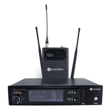 Imagem de Microfone Profissional Headset Sem Fio K1201H - kadosh