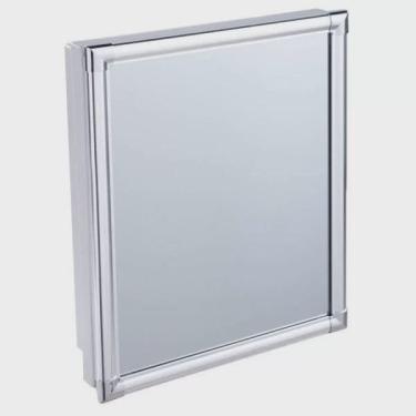 Imagem de Armário Plástico com Perfil de Alumínio Versátil 36 x 45 x 11 cm AL43 Astra