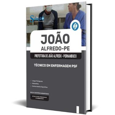 Imagem de Apostila Prefeitura João Alfredo Pe 2025 Técnico Em