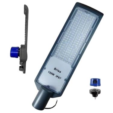 Imagem de Luminária Led Para Poste 150w Iluminação Publica Com Rele Fotocelula Bivolt