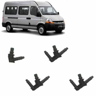 Imagem de Kit Conexão Retorno Dos Bicos Injetores Diesel Master - Brogliplast