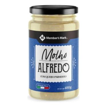 Imagem de Molho Alfredo Queijo Parmesão Pematerial sintético Member's Mark 479g 