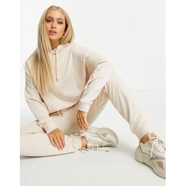 Imagem de moleton feminino  conforto 100 algodao - duda calcados, Begecapuz, GG