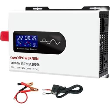 Imagem de Inversor De Energia 7000w, 8000w, 9000w, 12000w, 15000w, 20000w Inversor De Onda Senoidal Pura 48v, 60v, 72v Dc Para 220v Ac Conversor Para Fogão De Indução, Frigideira Elét, 20000w, 60V