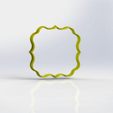 Imagem de Cortador Moldura Borda Mod 05 Tamanho 9Cm