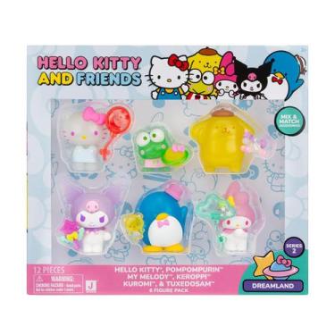 Imagem de 6 Bonecos Coleção Hello Kitty Dreamland - Hello Kitty