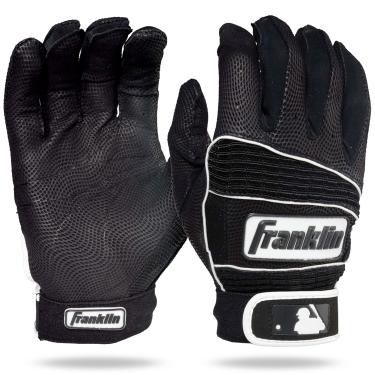 Imagem de Franklin Sports Luvas de Rebatedor MLB Adulto Neo Classic II, Pretas, 2GG