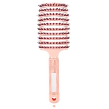 Imagem de Escova de massagem para couro cabeludo, pente de nylon, escova de cabelo molhada e cacheada, desembaraçadora, para salão de cabeleireiro feminino, ferramentas de modelagem (A15)