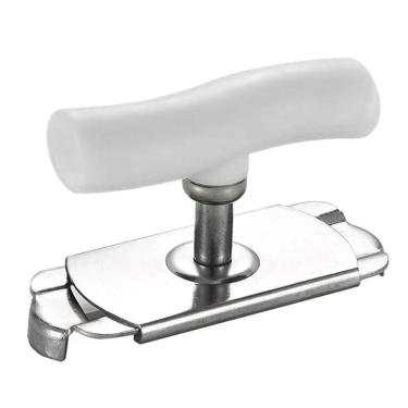 Imagem de Abridor De Tampas Frascos Potes De Vidro Conservas Compotas Branco