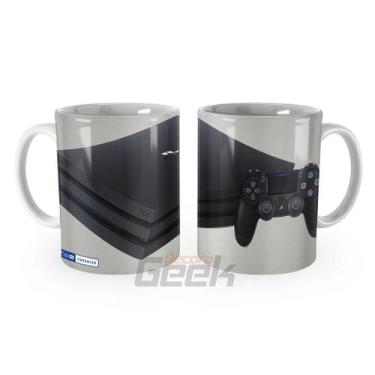 Imagem de Caneca Playstation 4 PS4 Mod 2 - Decora Geek