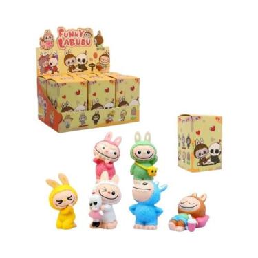 Imagem de Mini Figura De Anjo Brinquedos Labubu Anjos Caixa Surpresa Boneca Anim