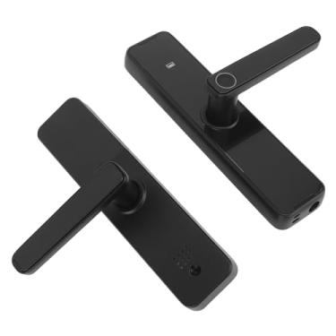 Imagem de ZJchao Trava de Porta Inteligente, Maçaneta da Porta de Impressão Digital Com Cartões de Impressão Digital Teclas de Senha