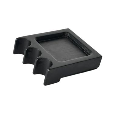 Imagem de Aymzbd Suporte para Taco de Sinuca, Ferramenta de Descanso para Snooker com Suporte para Giz Contra a Mesa, Suporte para Taco de Bilhar, Garra para Taco de M, Preto
